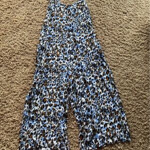 Cute leopard print romper